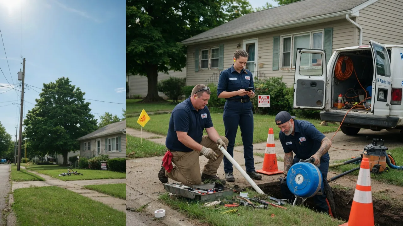 Sewer Line Repair in Parkersburg, IA near me
